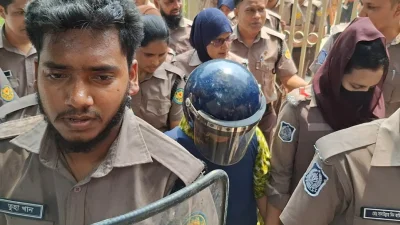 আদালত চত্বরে রামিসা হত্যা মামলার আসামি