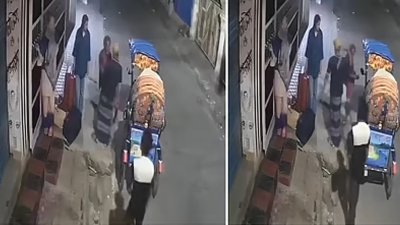 ছিনতাইয়ের দৃশ্য, ছবি ভিডিও থেকে নেওয়া