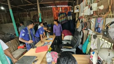 চুরি হওয়া মালামাল উদ্ধার