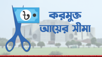 করমুক্ত আয়ের সীমা (কোলাজ: বাংলা ট্রিবিউন)