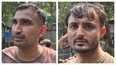 ওয়াসিম রাজা ও মোহাম্মদ আফজাল। ছবি: ইন্ডিয়া টুডে