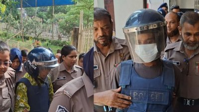 পুলিশের হেফাজতে দুই আসামি