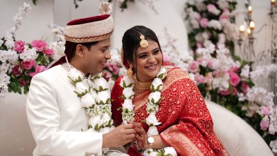 বিয়ের আসরে দীপ্তি চৌধুরী