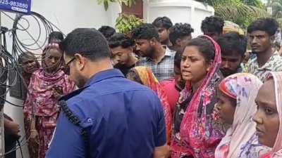 পুলিশ গিয়ে ওই নারীকে উদ্ধার করেছে