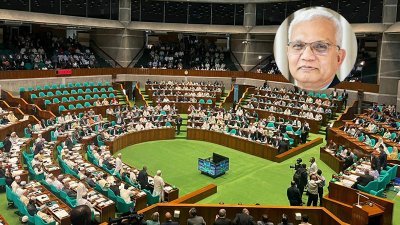 সংসদে কথা বলেন আবু জাফর মো. জাহিদ হোসেন