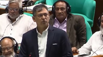 সংসদে কথা বলছেন স্বরাষ্ট্রমন্ত্রী সালাহ উদ্দিন আহমদ (ফাইল ছবি)