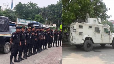 টুঙ্গিপাড়ায় শেখ মুজিবুর রহমানের সমাধিসৌধ এলাকা, পাটগাতী বাসস্ট্যান্ড, পাটগাতি বাজারসহ উপজেলার বিভিন্ন গুরুত্বপূর্ণ স্থানে কঠোর নিরাপত্তা ব্যবস্থা গ্রহণ করা হয়েছে