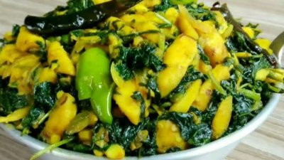 কাঁঠাল বিচি ও পাটশাক ভাজা, গ্রামবাংলার স্বাদের পুষ্টিকর পদ