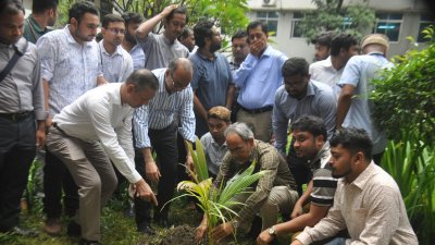 ঢাকা মেডিক্যাল কলেজ প্রাঙ্গণে বৃক্ষরোপণ কর্মসূচি