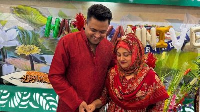 জসিম উদ্দিন ও তার স্ত্রী ফারহানা ইসলাম (ফাইল ছবি)
