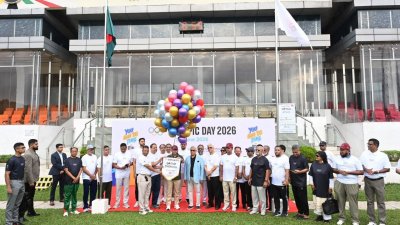 অলিম্পিক ডে-২০২৬ উদ্বোধন করেন সেনা প্রধান জেনারেল ওয়াকার-উজ-জামান (ছবি: সংগৃহীত)।