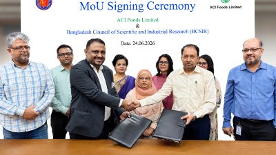 এসিআই ফুডস ও বিসিএসআইআরের মধ্যে চুক্তি সই