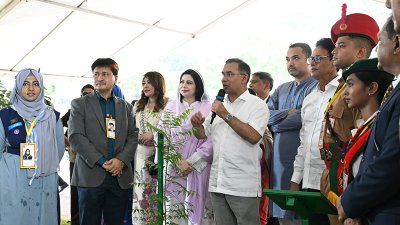 বৃক্ষরোপণ কর্মসূচির উদ্বোধন করেন প্রধানমন্ত্রী তারেক রহমান