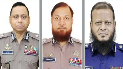 রেজাউল করিম মল্লিক, মো. ছিবগাত উল্লাহ ও মো. আবুল খায়ের, ছবি: সংগৃহীত