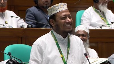 সংসদ অধিবেশনে আমির হামজা
