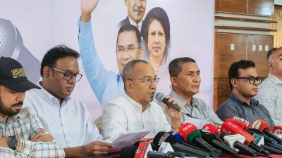 যুবদলের সংবাদ সম্মেলন