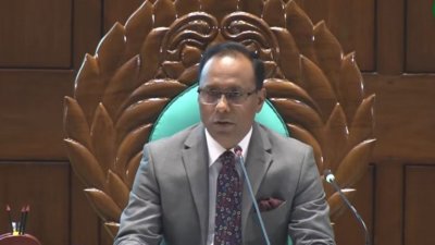 সংসদ অধিবেশনে ডেপুটি স্পিকার কায়সার কামাল