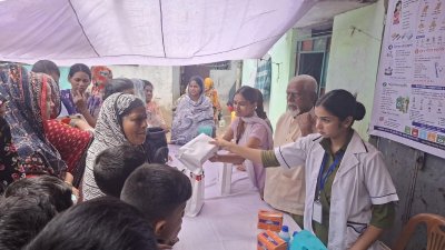 মিরপুরে প্রোজেক্ট প্রত্যাশার কার্যক্রম
