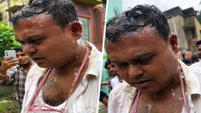 ভিডিও থেকে নেওয়া ছবি: ইন্ডিয়া টুডে