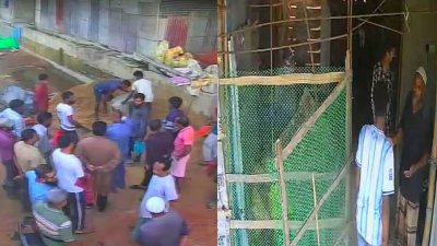 চট্টগ্রামে ২০ লাখ টাকা চাঁদা না পেয়ে মো. জসিম উদ্দিন নামের এক ব্যবসায়ীর নির্মাণাধীন ১০তলা ভবনে ভাঙচুর ও ককটেল বিস্ফোরণ ঘটিয়েছে সন্ত্রাসীরা