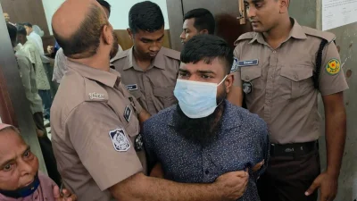 পুলিশের হেফাজতে আসামি