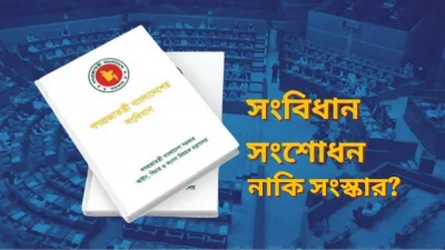 সংবিধান সংশোধন না সংস্কার, এখনও চলছে বিতর্ক