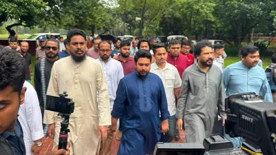 জুলাই জাতীয় স্মৃতি জাদুঘর পরিদর্শনে জাতীয় নাগরিক পার্টির (এনসিপি) শীর্ষ নেতারা