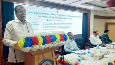 দুর্যোগ ব্যবস্থাপনা ও ত্রাণমন্ত্রী আসাদুল হাবিব দুলু