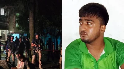 সাভারে বাড়ি ঘিরে অভিযান ও আটক আরিফ হোসেন