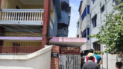 মিতালী আবাসিক এলাকার ওই বাসা