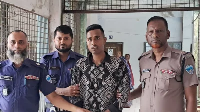 পুলিশের হেফাজতে আসামি জয় বিশ্বাস