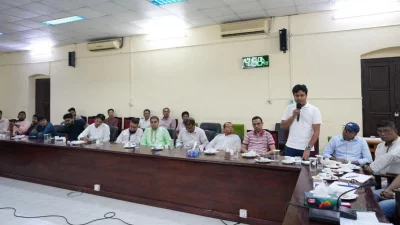 জবিতে সমঝোতা সভায় উপস্থিত অতিথিরা