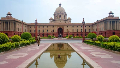 ভারতের রাষ্ট্রপতি ভবন। ফাইল ছবি