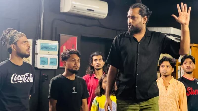 মহড়া চলছে