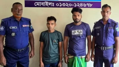 ইমোতে প্রতারণার সঙ্গে জড়িত দুই জনকে গ্রেফতার