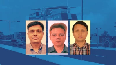 বেবিচকের তিন প্রকৌশলী