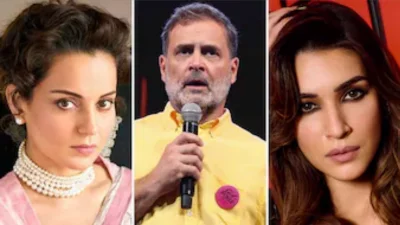 কঙ্গনা রানাউৎ, রাহুল গান্ধী ও কৃতি শ্যানন