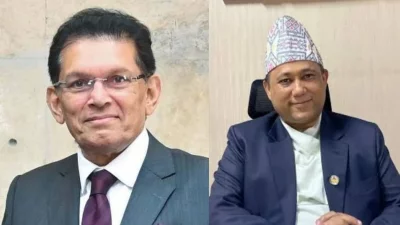 পররাষ্ট্রমন্ত্রী ড. খলিলুর রহমান ও নেপালের পররাষ্ট্রমন্ত্রী শিশির খানাল