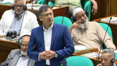 সংসদে স্বরাষ্ট্রমন্ত্রী সালাহউদ্দিন আহমদ (ফাইল ছবি)