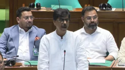 সংসদে  কৃষিমন্ত্রী মোহাম্মদ আমিন উর রশিদ