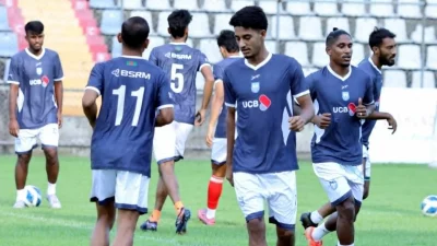ক্যাম্পে বাংলাদেশ দল।
