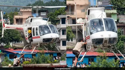 সোশ্যাল মিডিয়ায় এই উদ্ধার অভিযানের প্রশংসা করা হচ্ছে। ছবি: এনডিটিভি