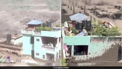 সোশ্যাল মিডিয়ায় বাড়িটি নিয়ে চলছে নানা আলোচনা। ছবি: এক্স