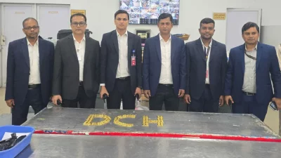 শাহজালালে ৯ কেজিরও বেশি স্বর্ণ জব্দ