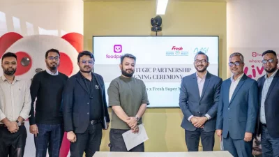 চুক্তি সইয়ের পর মেঘনা গ্রুপ অব ইন্ডাস্ট্রিজও ফুডপান্ডার ঊর্ধ্বতন কর্মকর্তারা