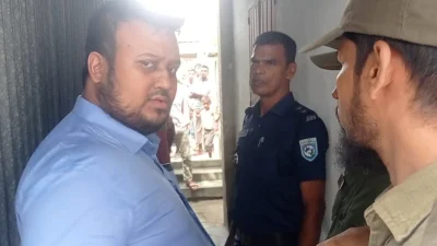 সাংবাদিক সাজুর বাড়িতে এসিল্যান্ডের অভিযান