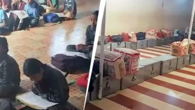 ষষ্ঠ থেকে দশম শ্রেণির এই আবাসিক বিদ্যালয়ে ৯২ জন ছেলে এবং ৮০ জন মেয়ে শিক্ষার্থী রয়েছে। ছবি: ইন্ডিয়া টুডে