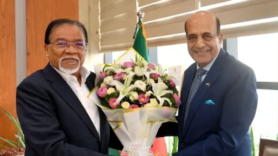 উপদেষ্টার কার্যালয়ে ভারতীয় হাইকমিশনার