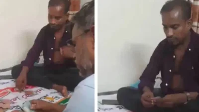 বরিশালের বাকেরগঞ্জে এক বিএনপি নেতা ও হিসাবরক্ষণ কর্মকর্তার জুয়ার আসরের ভিডিও সামাজিক যোগাযোগমাধ্যম ফেসবুকে ভাইরাল হয়েছে