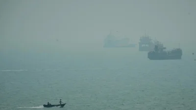 হরমুজ প্রণালি। ছবি: এপি